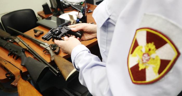 В Поморье сотрудники Росгвардии изъяли 14 единиц оружия за нарушения